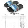 thumbnail image 2 of GZHJMY Stylish Slides for Women Men, Cartoon Japan Mount Fuji In The Afternoon Soft Flexible Slip-on Sandals Slippers, 2 of 7