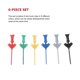 thumbnail image 4 of Mini Smd Ic Clips De Gancho De Prueba Analizador Lógico De 6 Colores Clips De Prueba Mini Grabber Ganchos De Sonda De Prueba Para Pruebas De Ic Reparación De Teléfonos Móviles，6 Piezas P5003 Noticed TO002144-00, 4 of 6
