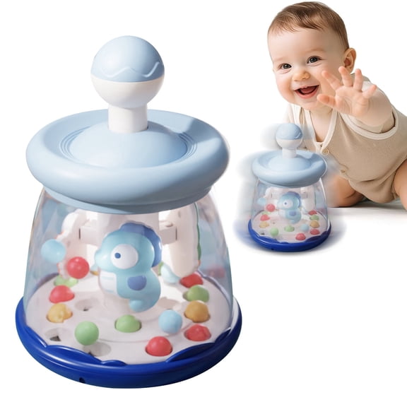 Infant Toys, Learning Toys for Toddlers 1-3, Press to Spin Baby Toys, Fine Motor Skills Development