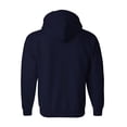 thumbnail image 2 of Sudadera Tirando Rostro Cruz Azul Talla G glifos azul marino, 2 of 2