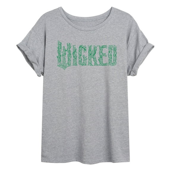 Wicked: Part 2 -  Twisted Tree Branch Logo - Women's Oversized Graphic T-Shirt