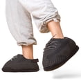 thumbnail image 4 of Zapatillas grandes para hombre, cálidas, de felpa, antideslizantes, para interiores, 4 of 4