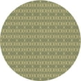 thumbnail image 1 of Ahgly Company Indoor Round Patterned Avocado Green Area Rugs, 8' Round, 1 of 6
