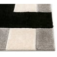 thumbnail image 2 of Well Woven Ella Multi Geometric Boxes 3D Textured Shag Runner Rug 3'11" x 5'3", 2 of 8
