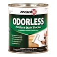 thumbnail image 2 of 6 Pack, White, Zinsser Flat Odorless Oil-Base Stain Blocker- Quart, 2 of 5