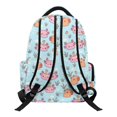 thumbnail image 2 of CHAQLIN Durable School Backpack for Travel Elementary, 600D Polyester Water Resistant Book Bag, Cute Axolotl Capybara Pattern, 2 of 10