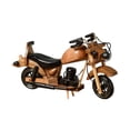 thumbnail image 2 of Modelo de motocicleta de madera, diseño vintage, coleccionable, adorno de mesa, motocicleta 20cmx4.5cmx11cm, 2 of 9