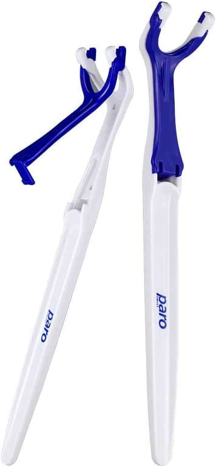 Paro Floss Holder and Paro Glide-Tape 200M, PTFE | Easy Grip | Perfect Combo