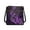 Black-Butterfly Musical Note, variant on Peacock Lotus Butterfly Print Crossbody Bag for Women, Waterproof Vegan Leather Sling Purse with Adjustable Strap, Zipped Pockets Shoulder Handbag Crossbody for Travel