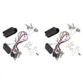 thumbnail image 1 of 2X Preamp 3 Band Equalizer EQ Harness Guitar Tone Control System for Active Pickup, 1 of 5