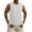 White, variant on Men's Casual Athletic Sleeveless Tank Top Breathable Polyester Spandex Workout Muscle Shirt for Running Gym Daily Wear
