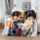 thumbnail image 3 of Manta de franela con estampado de Death Note, manta suave y cálida para sala de estar, dormitorio, cama, sofá, regalos de oficina, envío directo, 3 of 4