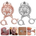 thumbnail image 4 of Shisuyan 2pcs Multi Layer Necklace Buckles Copper Assorted Color Necklace Layering for Friends Who Love DIY, 4 of 9