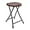 Brown, variant on Mintra Home Folding Stools - 18.5in Height, Metal, Heavy Duty