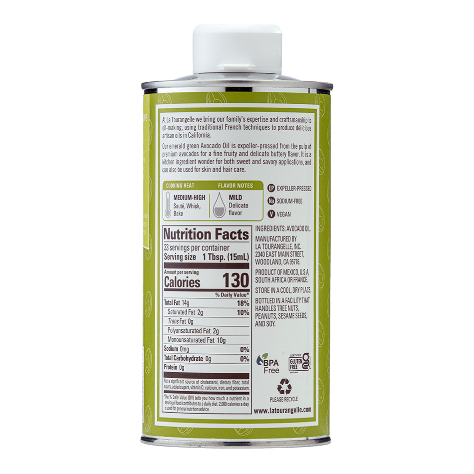 Pack of 6, La Tourangelle Avocado Oil, 16.9 fl oz