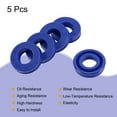 thumbnail image 4 of Uxcell 12mm x 24mm x 6mm UN Type Radial Shaft Oil Seal PU Blue 5 Count, 4 of 7