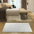 thumbnail image 2 of Furnish My Place Custom Valid Rug - 20" x 40" Half Round, Ivory, Floor Rug for Patio, Garden, Hallway, Living Room, 2 of 12