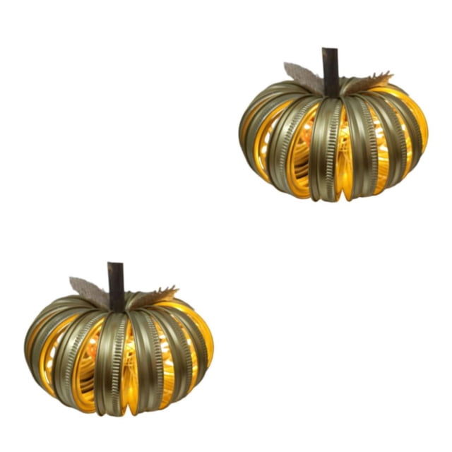 Billuyoard Luz hueca de calabaza de Halloween para decoración respetuosa con el medio ambiente, luces LED, casa embrujada Type1 NO1