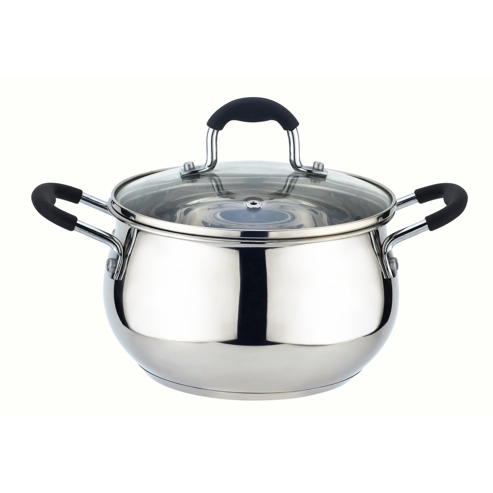 Kitchen Sense Stainless Steel Sauce Pot with Vented Lid