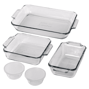 Anchor Hocking 7-Piece Glass Baking Dish Set