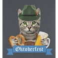 thumbnail image 4 of Old Glory Mens Oktoberfest Funny Cat Long Sleeve Graphic T Shirt, 4 of 6