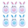 thumbnail image 2 of Meggemo Easter Eggs Set of 6 Assorted Colors Plastic Fillable for Spring Holiday Hunting Party Favors and Home Decor, 2 of 10