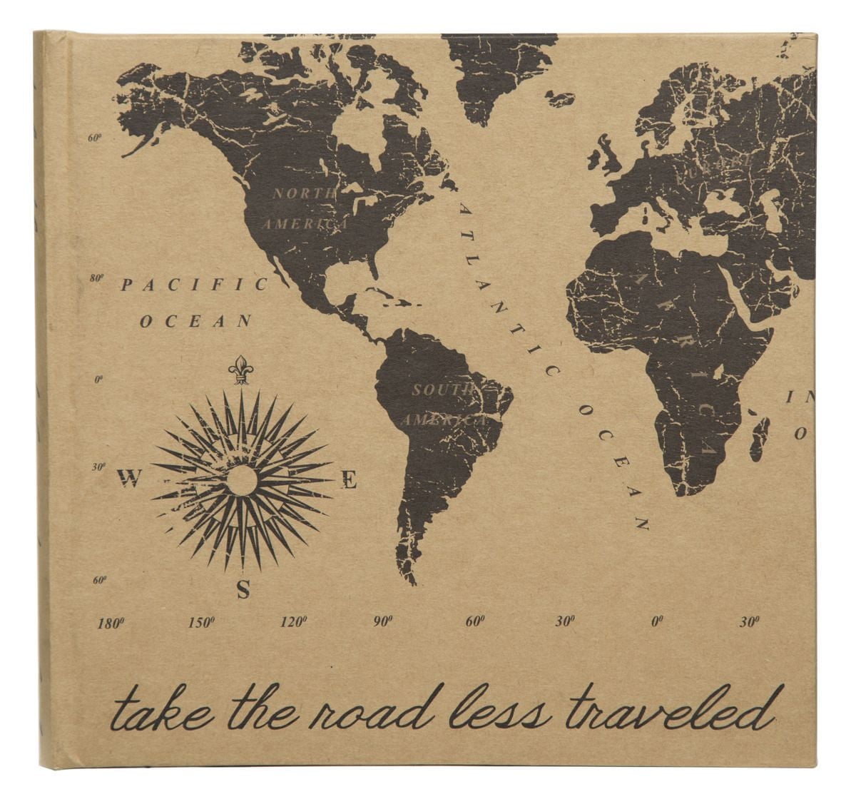 Pinnacle Frames 2-up Travel Map Photo Album