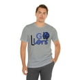 thumbnail image 6 of Unisex Jersey Short Sleeve Tee Go Lions Blue Tshirt, 6 of 12