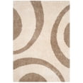 thumbnail image 1 of Safavieh Portofino Shag 4' X 6' Power Loomed Rug in Ivory and Beige, 1 of 3
