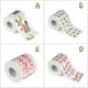 thumbnail image 3 of Rollo de papel higiénico navideño para el hogar, rollo de papel higiénico para baño de Papá Noel, suministros de Navidad, rollo de pañuelos decorativos de 10x10cm, 3 of 5