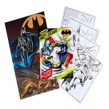 Crayola Batman Coloring Book Pages, 28 Pages, 1 , Gift for Teens
