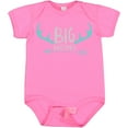 thumbnail image 3 of Inktastic Big Brother, Deer Antlers, Arrow - Blue Gray Boys Baby Bodysuit, 3 of 5