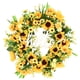 thumbnail image 1 of Hola girasol guirnalda decoración de puerta ins decoración nórdica de flores de sol hola decoración colgante 45cm ANGGREK  Otros, 1 of 8