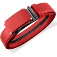 thumbnail image 3 of Ratchet Belt for Men Dress Adjustable 1 3/8" Genuine Leather Designer Belt, Size Length Can be Cut, with Gift Box, 3 of 5