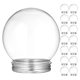 thumbnail image 1 of 9pcs Snow Globe Party Favors Diy Snow Globes Clear Snow Globe Snow Globe Craft Making Water Globes Snow Globe Craft Kit Plastic Snow Globes Kit Snow G, 1 of 4