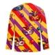 thumbnail image 4 of Amzcrzy Sudadera Para Hombre, Moda Para Hombre, Estampado De Carnaval, Blusa De Manga Larga Y Cuello Redondo, Color Rojo, Talla S, 4 of 5