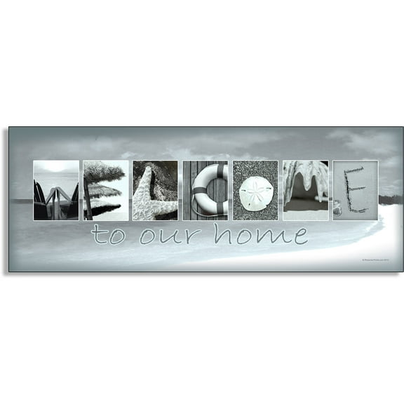 Personal-Prints Welcome Beach Wall Art