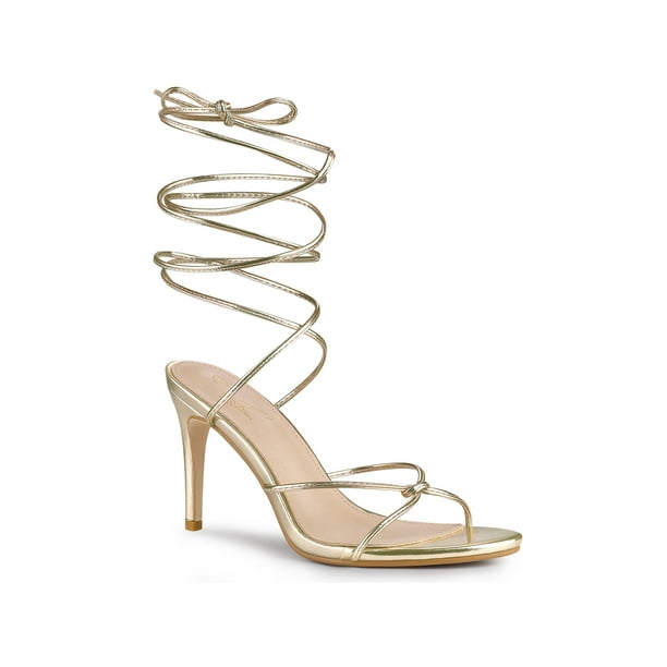 Lace up cheap stiletto heels