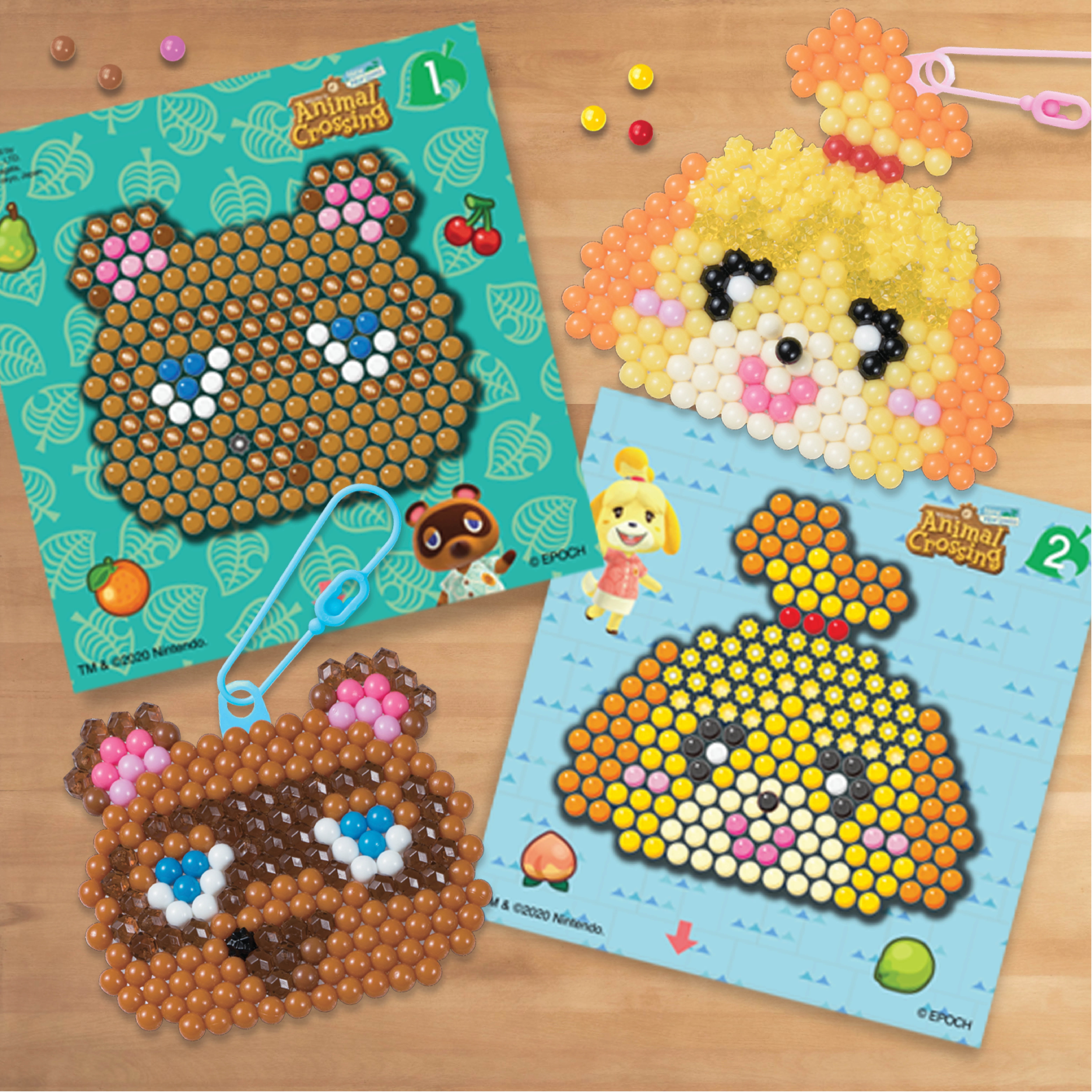 Aquabeads Animal Crossing: New Horizons Complete Arts & Crafts Kit for Children - over 870 Beads to create your favorite Villagers!
