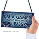 thumbnail image 2 of Placa De Madera I'M A Gamer Novedad Placa Colgante De Puerta Regalo Para Home Coffee House Bar Sweethay HA029685-00, 2 of 6