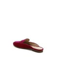 thumbnail image 2 of Sam Edelman Linnie Raspberry Embellished Slip On Almond Toe Flat Heeled Mules (Raspberry, 5.5), 2 of 8