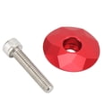thumbnail image 3 of Couvercle de Potence de Vélo, Résistant à la Pression, Dureté Améliorée, Couvercle Supérieur de Casque de Vélo avec Vis pour Réparation Rouge, 3 of 8