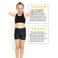 thumbnail image 5 of Stretch Is Comfort Premium Stretch Youth Girls Oh so Soft Biker Shorts| Child Size 4 -16, 5 of 6