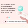 thumbnail image 1 of Electric Rolling Ball Rechargeable Smart Interactive Cat Toys Cat Teaser Balls Automatic Electric Cat Amusing Balls, 1 of 7