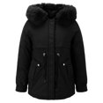 thumbnail image 3 of MASRIN Running Jacket  Womens Basic Hoodie Jackets Solid Color Zip Up Hooded Coats with Pockets Plus Size Loose Outwear Sweatshirts Sweater Stone, 3 of 5