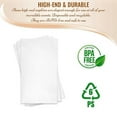 thumbnail image 6 of Smarty 1 Ply White Linen-Like Premium Paper Buffet Napkins 288ct, 6 of 6