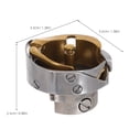 thumbnail image 2 of CRAFTHROU Gancho Rotativo Para Bobina Industrial De Máquina De Coser Con Resistente Y Eficiente, 2 of 6