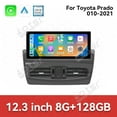 thumbnail image 2 of Aotsr 12.3 Inch Multimedia Radio With Android 12 Screen For Toyota Prado 2010-2021 GPS Navi Car Intelligent System Head Unit, 2 of 13