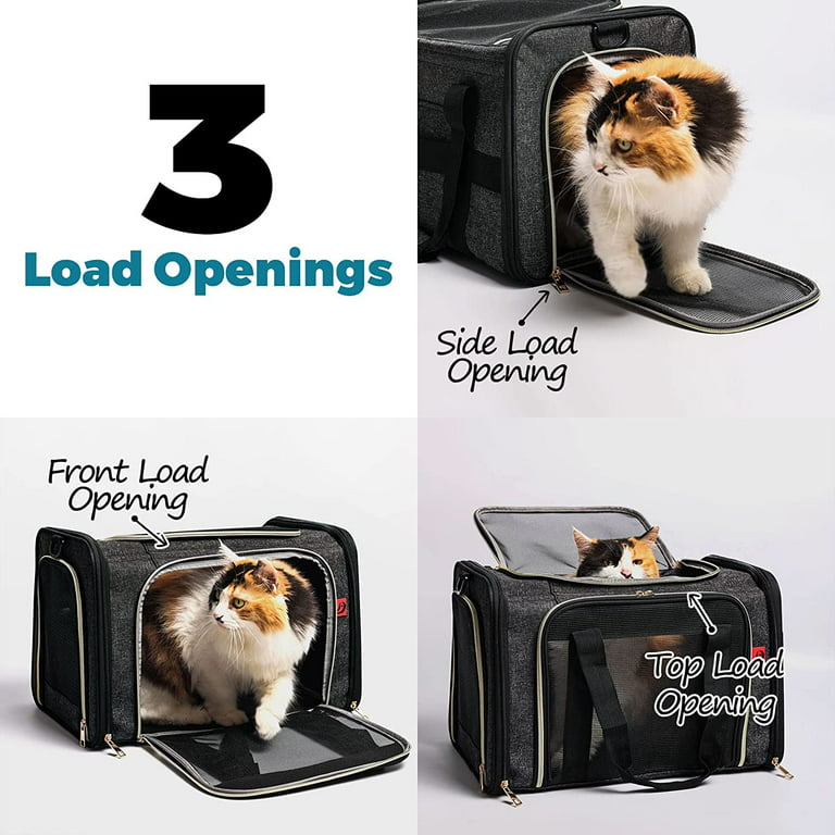 BAGLHER BAgLHER Pet Travel carrier cat carriers Dog carrier for Small  Medium cats Dogs Puppies Airline Approved Small Dog carrier Soft S