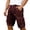 Wine@GC@, variant on CONZONE Mens Cargo Shorts Buttons Summer Shorts For Men Camouflage Lightweight Loose Fit Outdoor Shorts With Pockets